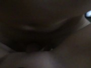 Her POV and shaved pussy
