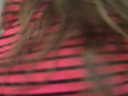 POV: I'm giving a little dance and you see under my dress a little; tease